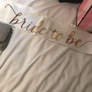Bride to Be Sash